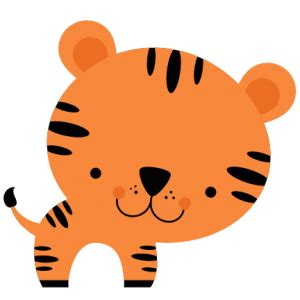 Baby Tiger Cute Clipart Clip Art Library