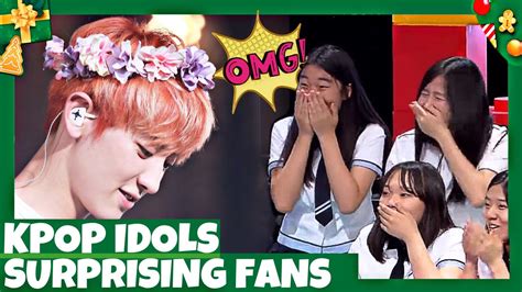 Kpop Idols Surprise Fans Bts Exo Gfriend Shinee Clc And More