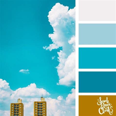 25 Color Palettes Inspired By Spectacular Skies And Pantone Classic Blue