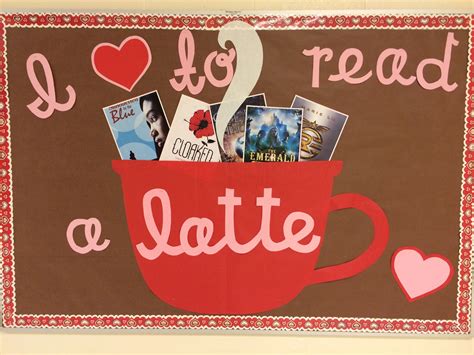 I Love To Read A Latte Bulletin Board More Camping Bulletin Boards