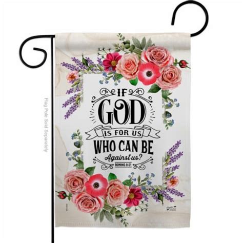 Angeleno Heritage G130348 Bo If God Is For Us Religious Bible Verses