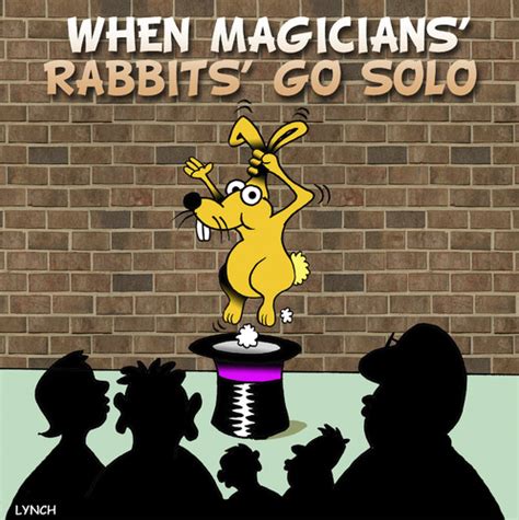 Magicians Rabbit By Toons Nature Cartoon Toonpool