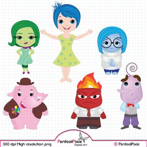 Inside Out Character Clipart Clipground