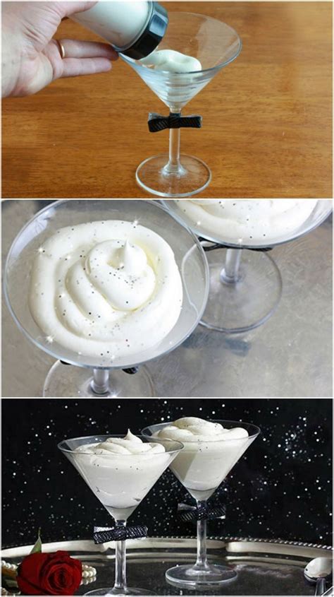 1 tbsp kahlua, or other liqueur of choice. Sparkly White Chocolate Mousse for New Year's Eve | Food ...