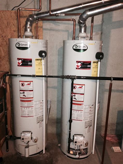 How To Install Two Water Heaters In Parallel