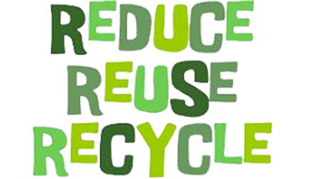 For starters, one of the most personal reasons: Reduce, Reuse, Recycle - Moira Shire