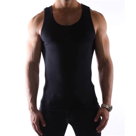 fast shipping get your own style now 3 6 packs mens 100 cotton tank top a shirt wife beater