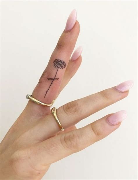 The Cutest Tiny Tattoo Trends For You To Check Out Society19 Finger Tattoo For Women Tiny