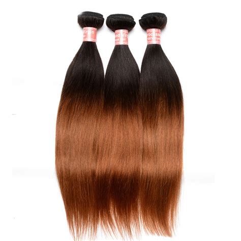 With the right color, the hair system can perfectly match with your existing hair.here are the two options and most popular if your hair is the same color all over, please just provide one sample. Silk Straight 1B/30 Ombre Color Brazilian Virgin Human ...