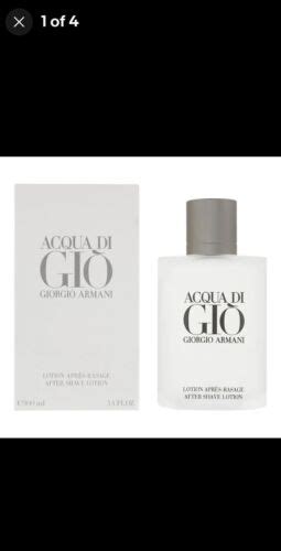 Giorgio Armani Acqua Di Gio After Shave Lotion 100ml Splash For Him