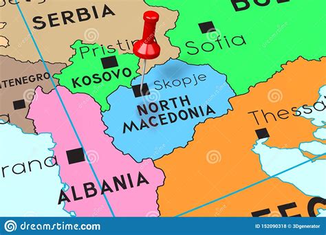 The republic of north macedonia is one of nearly 200 countries illustrated on our blue ocean laminated map of the world. North Macedonia, Skopje - Capital City, Pinned On ...