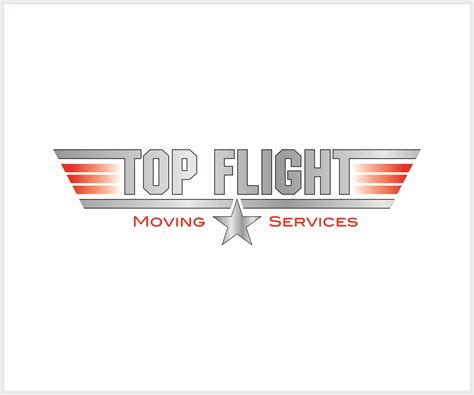 Gun Logo Design For Top Flight Moving Services By Creator