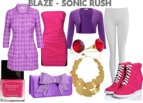 Blaze The Cat Inspired Outfit Sonic Costume Cool Outfits Cute Outfits