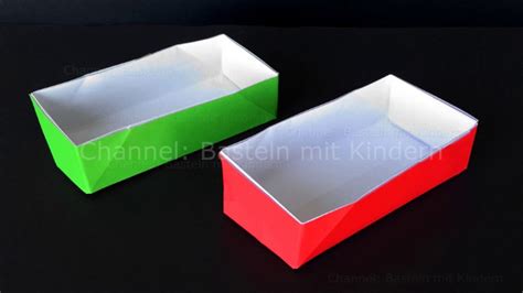 A short summary of this paper 28 full pdf related to this paper white side up if using origami paper. Origami Schachtel: Rechteckig - Basteln mit Kindern: Origami Box selber machen - DIY - YouTube ...