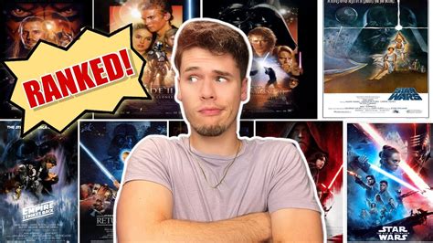 All 9 Star Wars Films RANKED The Skywalker Saga YouTube