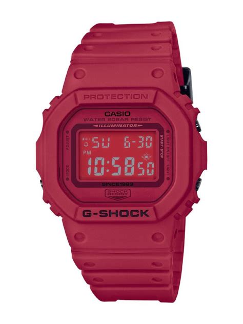 Press Release Casio 35th Anniversary G Shock Red Out Collection