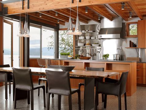 Discover inspiration for your kitchen remodel and discover ways to makeover your space for countertops, storage, layout and decor. Idaho Lake House - Modern - Kitchen - other metro - by ...