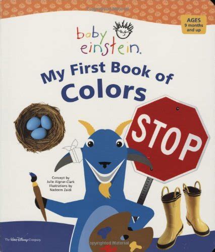 Baby Einstein My First Book Of Colors By Aigner Clark Julie New