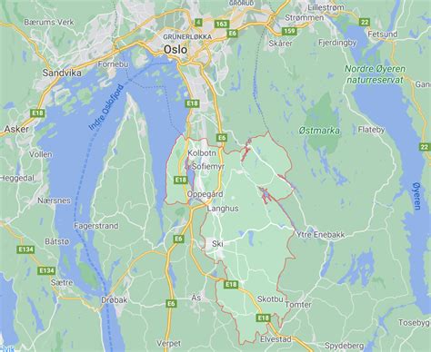 The arms show a stalk of oats. Nordre Follo kommune