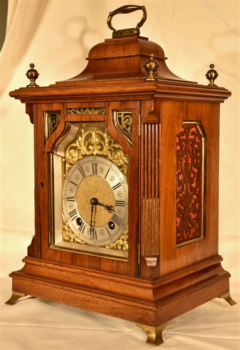 Antiques Atlas A German Quarter Striking Mantel Clock By Lenzkirs