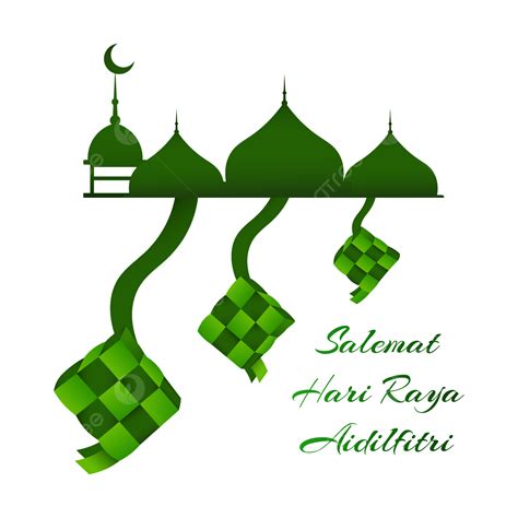 Gambar Desain Premium Hari Raya Aidilfitri Islam Hari Raya Muslim Png Dan Vektor Dengan