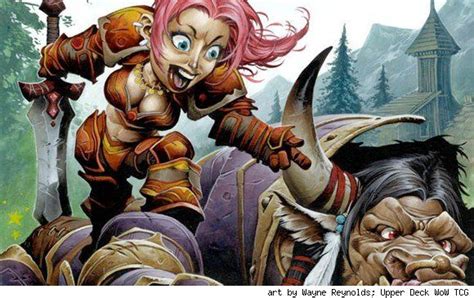 Gnome Vs Tauren Tcg Loot Wow Insider World Of Warcraft World Of