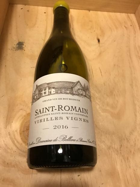 2016 Domaine De Bellene Saint Romain Vieilles Vignes France Burgundy