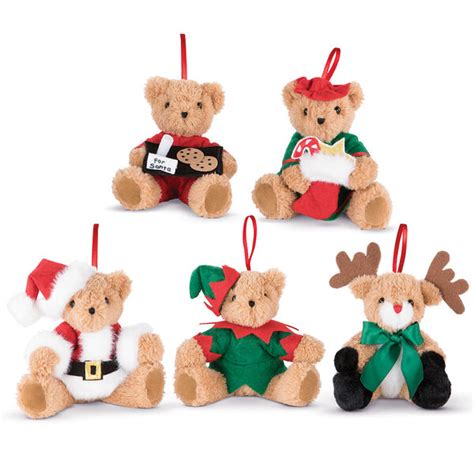 The Night Before Christmas Ornaments Set In Storefront Catalog Vtb Vermont Teddy Bear