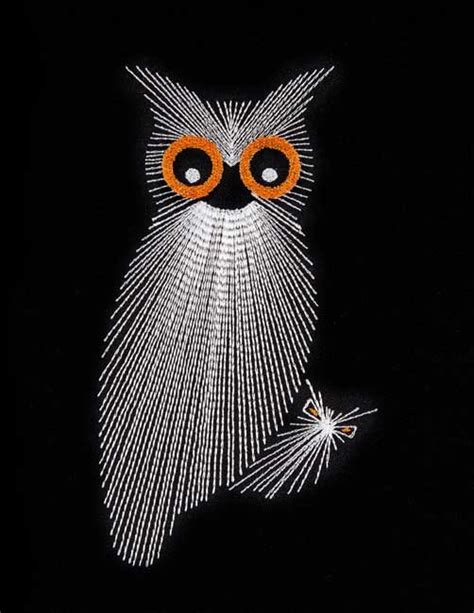 String Art Owl And Owlet