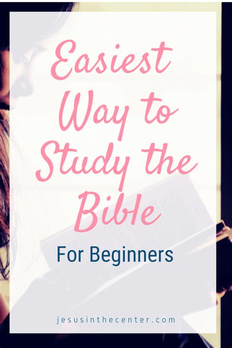 The study guide, walking the 12 steps with jesus christ, is under copyright. Simple Step-By-Step Guide: How To Study the Bible For Beginners | Jesus in the Center