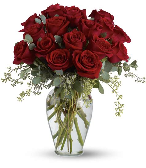 Hours may change under current circumstances Full Heart - 16 Premium Red Roses by Teleflora in Culver ...