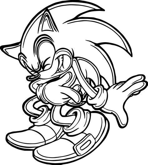 Sonic The Hedgehog Coloring Page Wecoloringpage 019