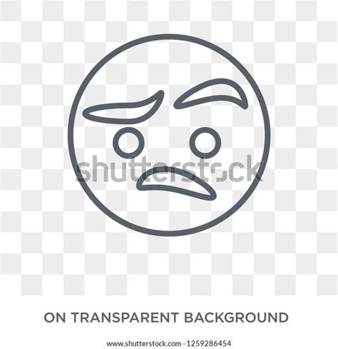Suspicious Emoji Icon Suspicious Emoji Design Stock Vector Royalty