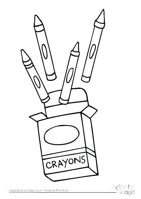 Box Of Crayons Drawing At Explore Collection Of