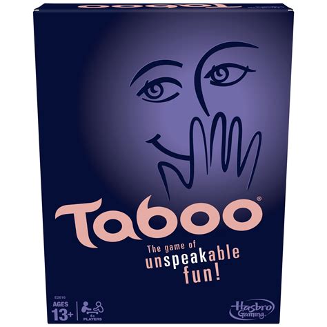 Taboo The Game Of Unspeakable Fun Board Game For Teens And Family Ages And Up Players