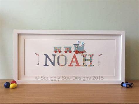 Childrens Personalised Name Frame Papercut Handmade Etsy Name