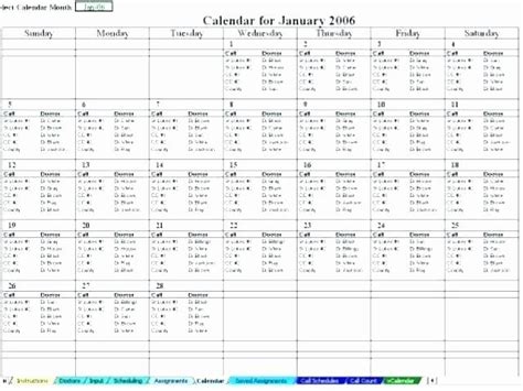 Call Center Schedule Template Excel Lovely Sales Call Schedule Template