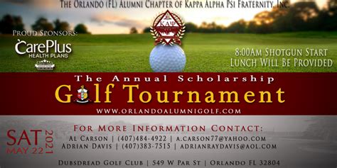 KaΨ Annual Scholarship Golf Tournament Find Golf