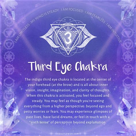 People are beginning to understand that everything in life is connected. Chakra Chart Meanings - Soul Flower Blog