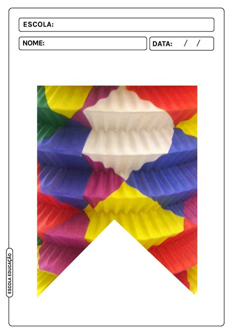 Bandeirinhas De Festa Junina Para Colorir E Imprimir Escola Educa O