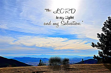 The Lord Is My Light ~ Psalm 271 Living For Later