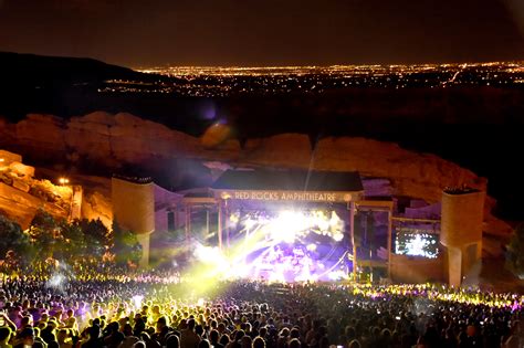 Full list of concerts at Red Rocks in April - Showbiz Khabri