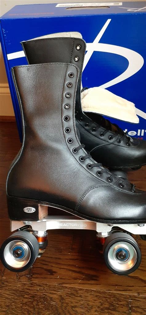 Premium Riedell Hand Cut Leather Og 172 Roller Skates Mens 85 W Neo