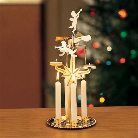 Angel Christmas Candle Carousel Christmas Angels Candle Set Candles