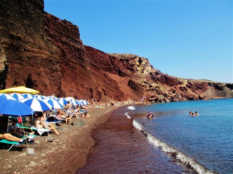 Red Beach Santorini Cyclades Islands Cyclades Travel Best Beaches