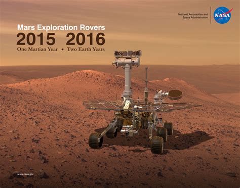 2015 2016 Mars Calendar Nasa Mars Exploration
