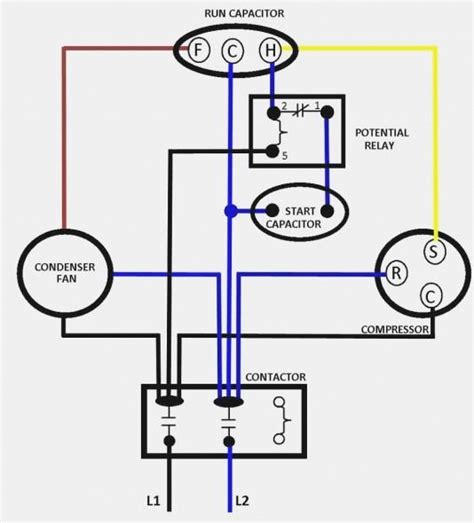 R1 a threshold level for firing the triac. Ac Dual Capacitor Wiring Diagram | Ac capacitor ...