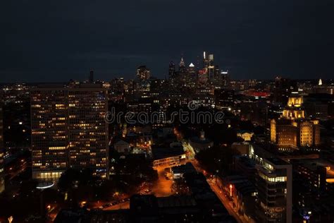 Aerial View Of Center City Philadelphia Editorial Image Image Of