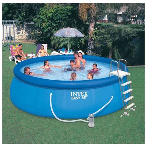 Intex 15 X 48 Easy Set Swimming Pool Kit With 1000 Gph Filter Pump