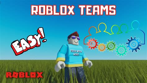 How To Make Teams In Roblox Studio Tutorial Youtube